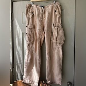 Ralph Lauren Linen Cargo Pants - Size 36x30
